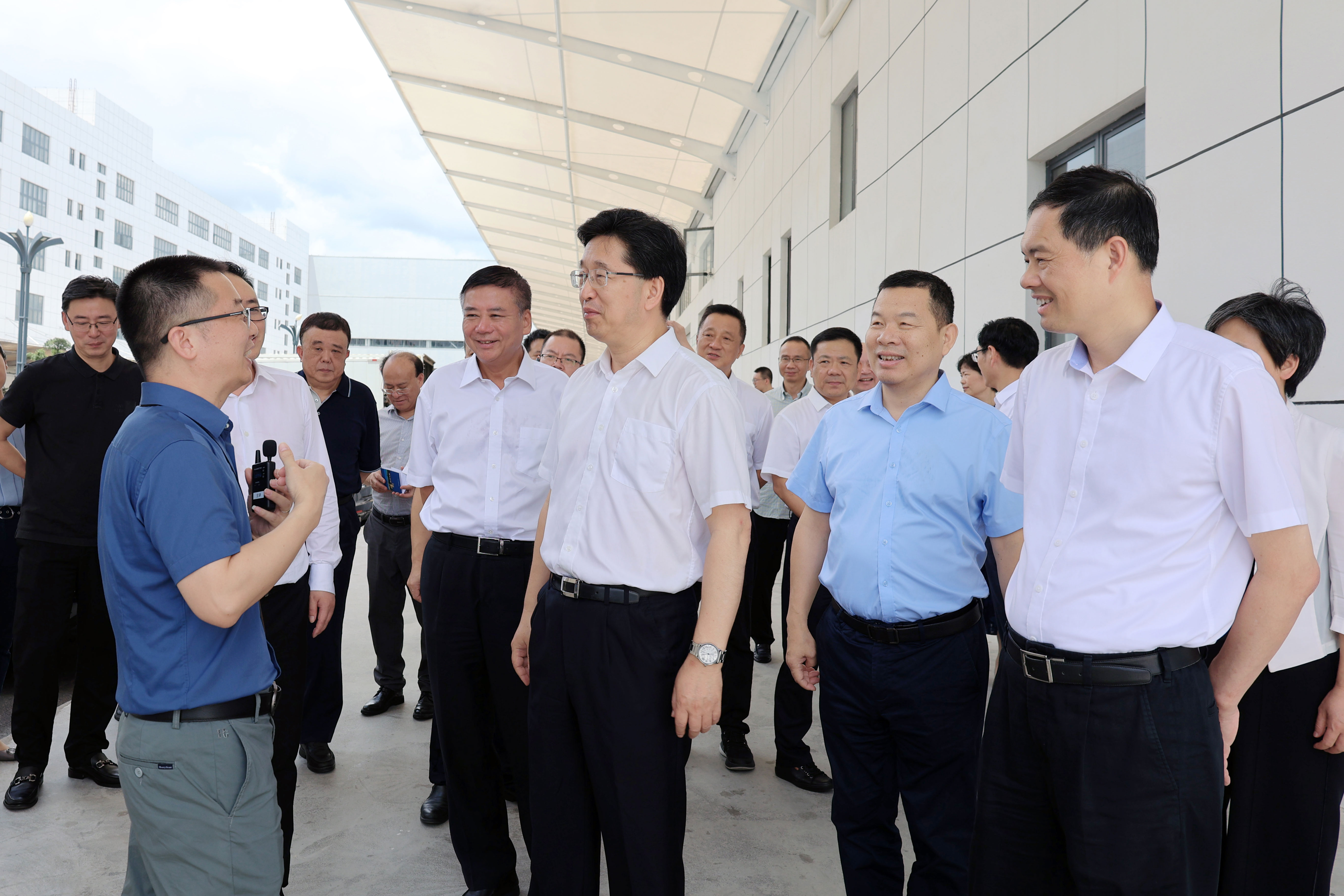 浙江省人大党组书记陈金彪调研3044am永利：高端智造驱动高质量发展